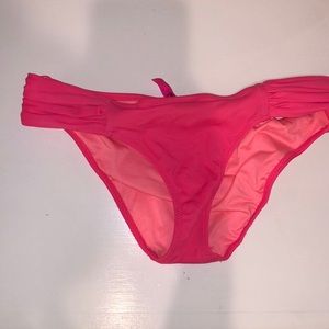 Pink bikini bottom